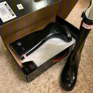Black Hunter Rain boots